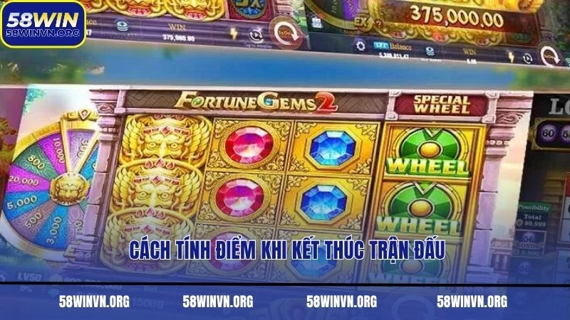 Cách tính điểm khi kết thúc trận đấu