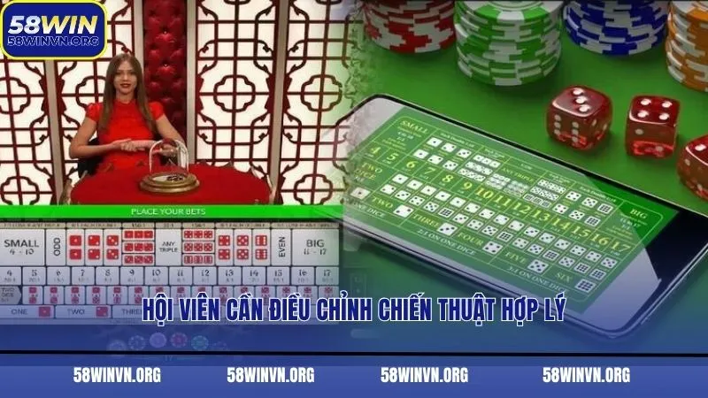 Hội viên cần điều chỉnh chiến thuật hợp lý