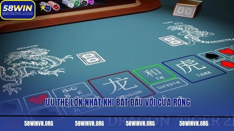 Ưu thế lớn nhất khi bắt đầu với cửa rồng