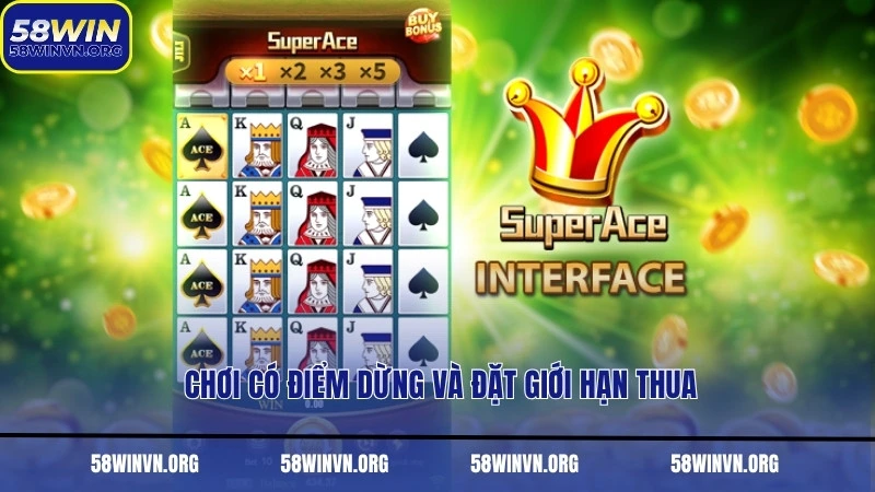 Chơi có điểm dừng và đặt giới hạn thua