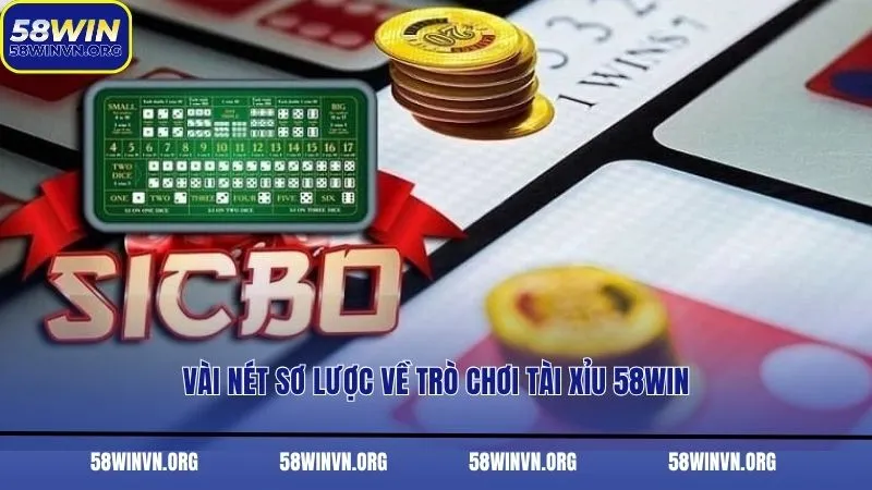 Vài nét sơ lược về trò chơi Tài Xỉu 58WIN